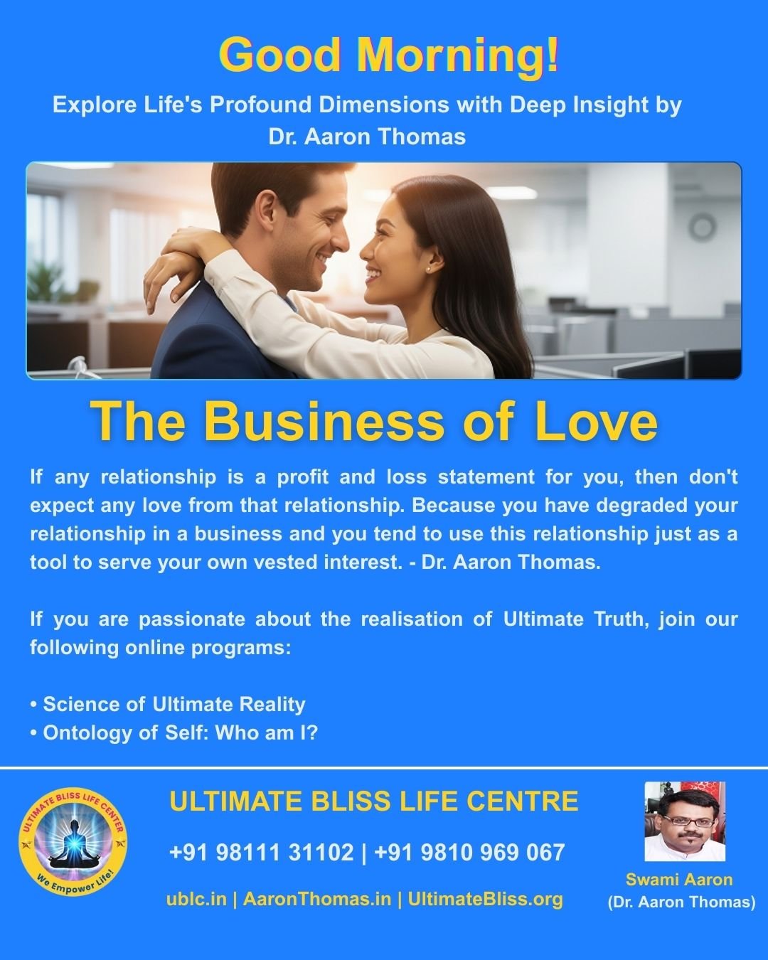 Dr. Aaron Thomas Quote-68